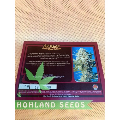 S.A.D. Sweet Afghani Delicious Auto