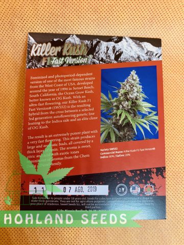 Killer Kush F1 Fast Version Killer Kush F1 Fast Version