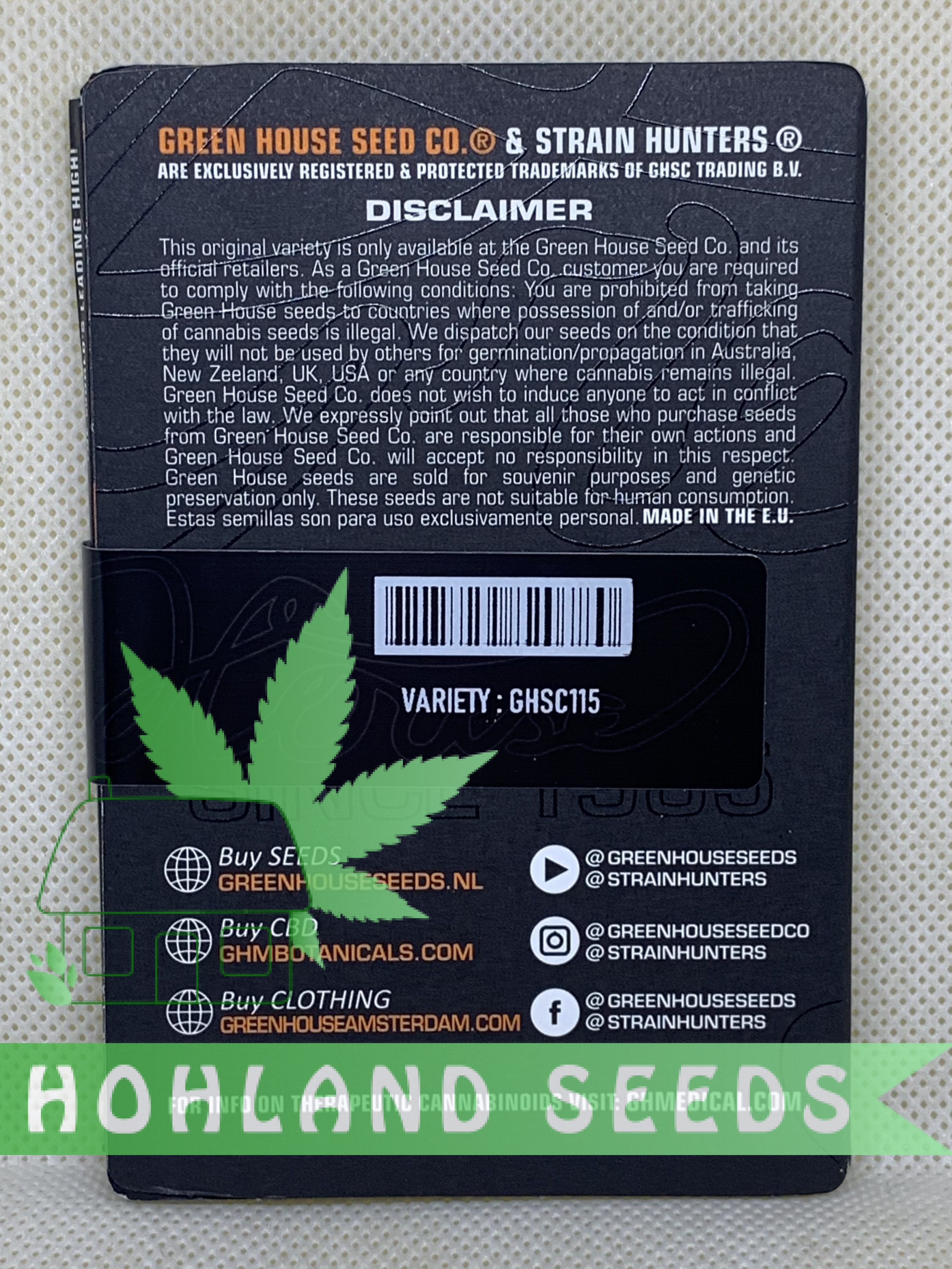 Super Lemon Haze Auto - Семена конопли - Hohlandseeds